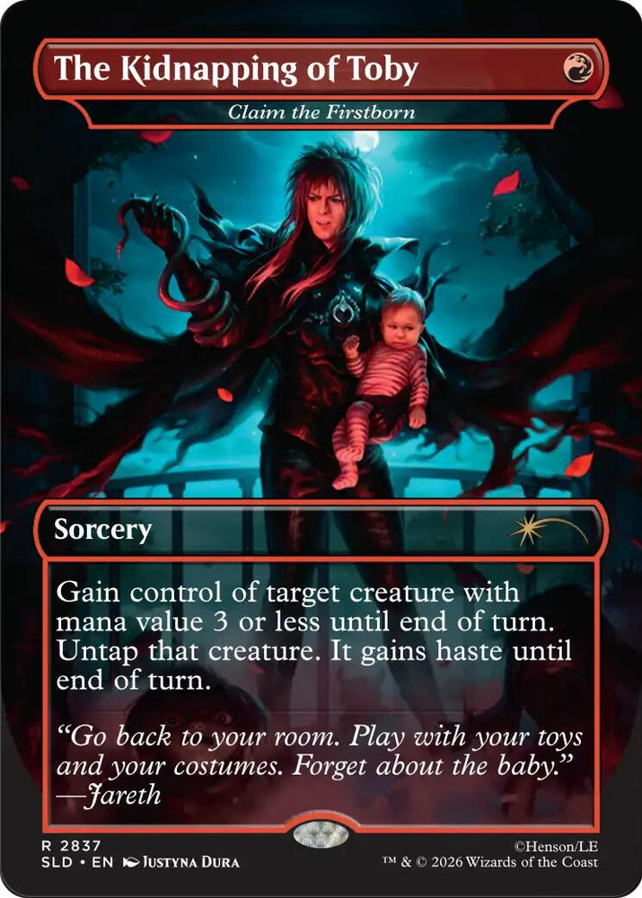 The Kidnapping of Toby - Claim the Firstborn [Secret Lair Drop Series] Magic: The Gathering