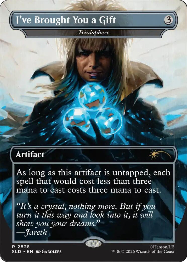 I've Brought You a Gift - Trinisphere [Secret Lair Drop Series] Magic: The Gathering