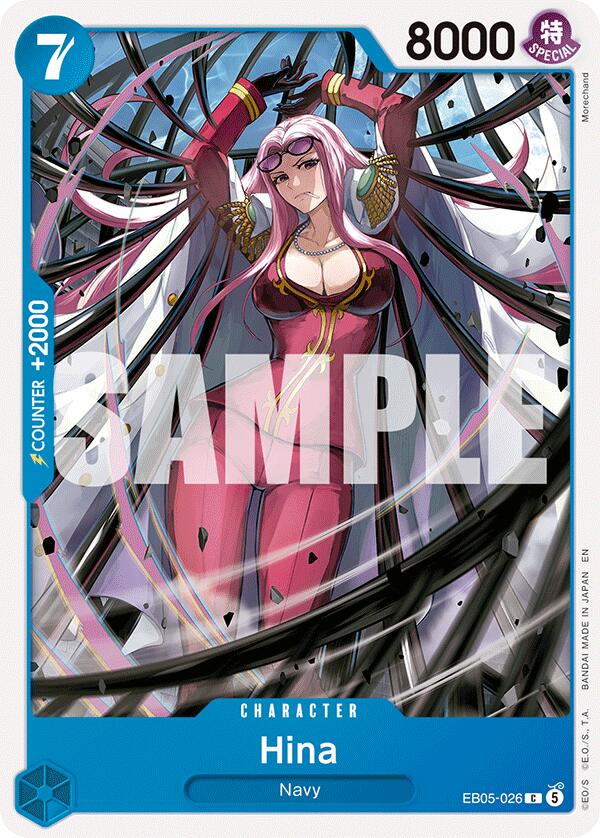 Hina [Extra Booster: One Piece Heroines Edition Vol. 2] Bandai