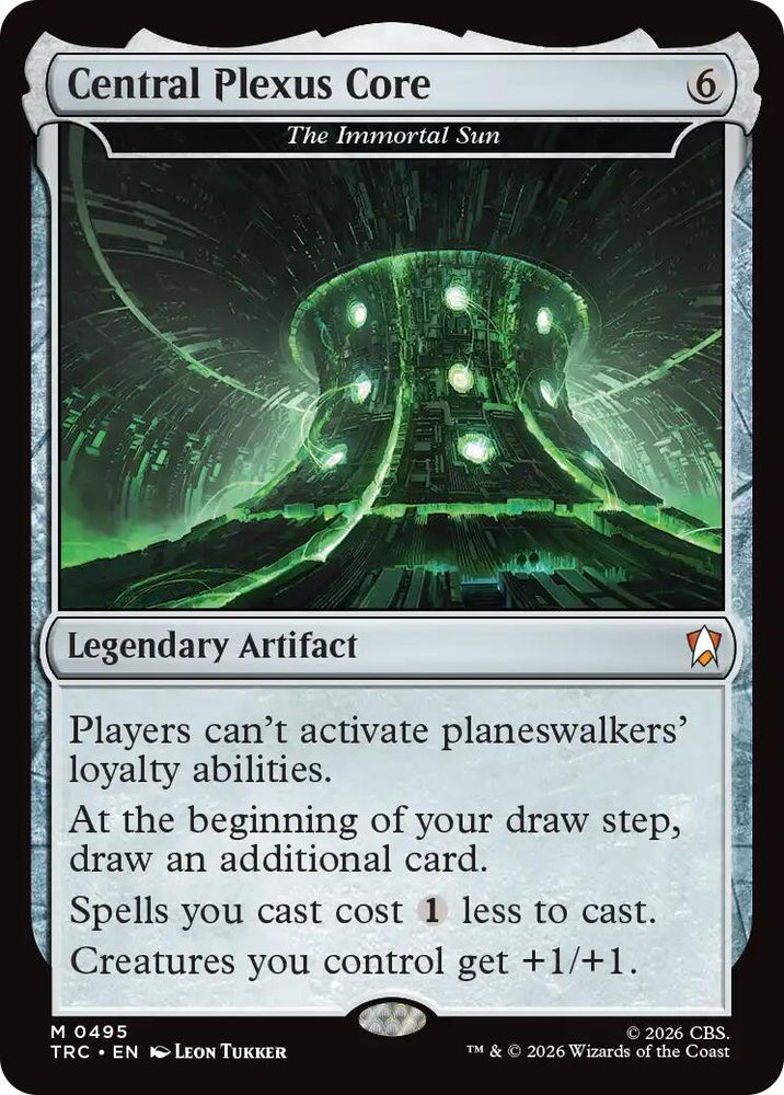 Central Plexus Core (Surge Foil) [Star Trek Commander] Magic: The Gathering