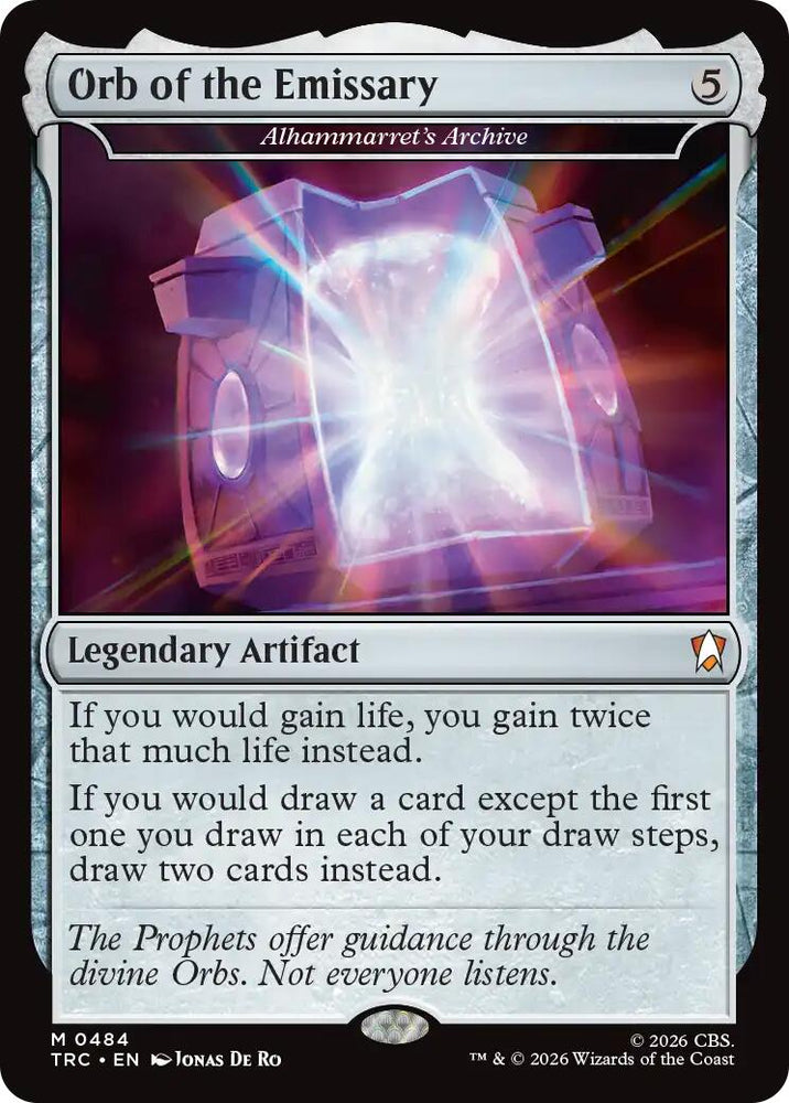 Orb of the Emissary - Alhammarret's Archive (Surge Foil) [Star Trek Commander] Magic: The Gathering