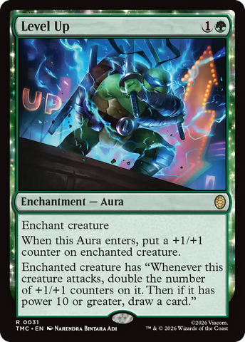 Level Up [Teenage Mutant Ninja Turtles Commander] Magic: The Gathering
