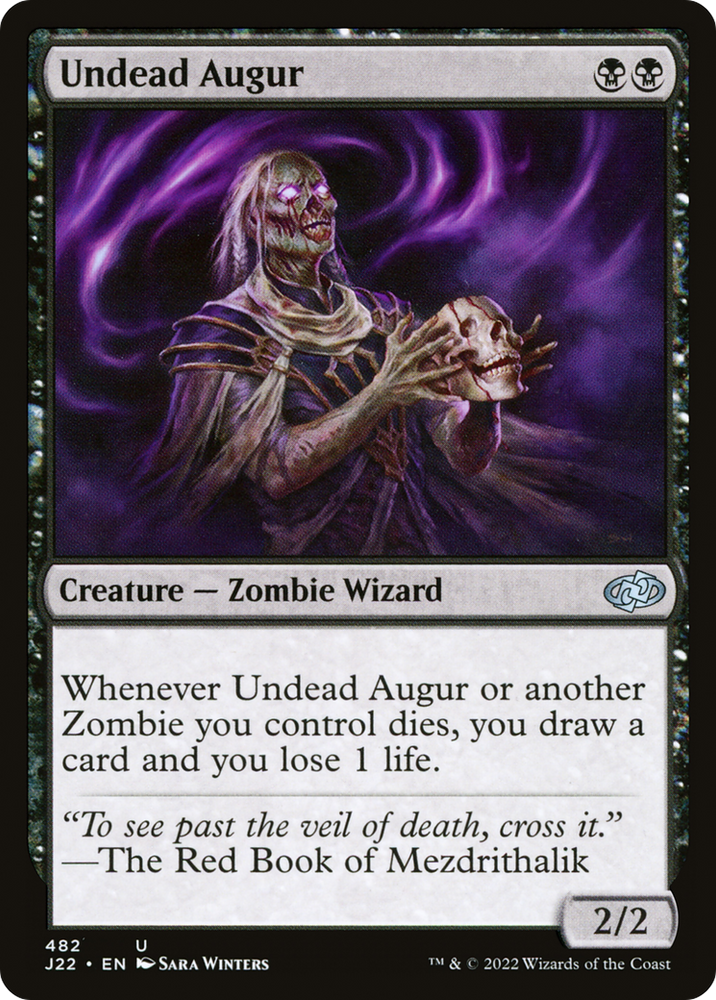 Undead Augur [Jumpstart 2022] Magic: The Gathering
