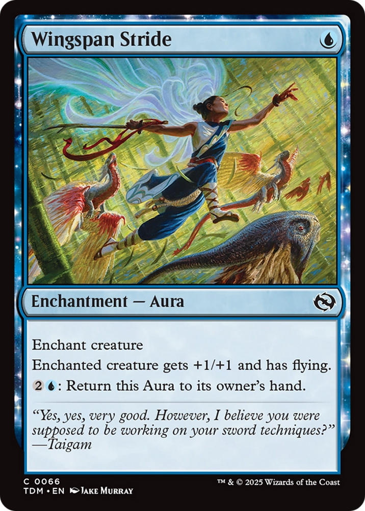 Wingspan Stride [Tarkir: Dragonstorm] Magic: The Gathering