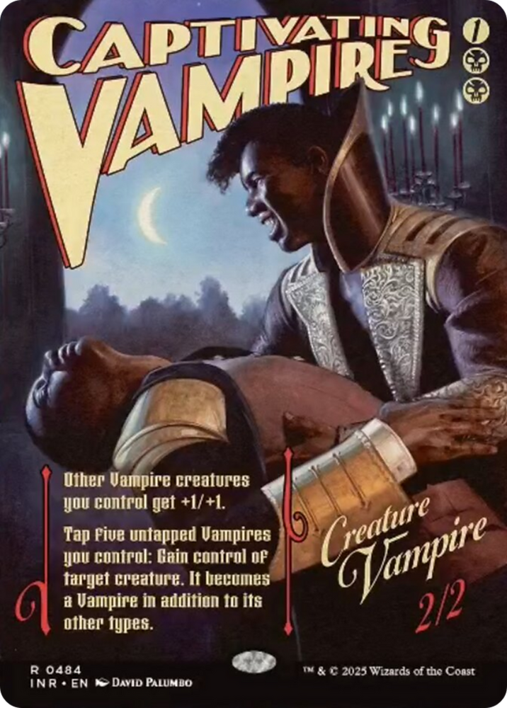 Captivating Vampire (Showcase) [Innistrad Remastered] Magic: The Gathering