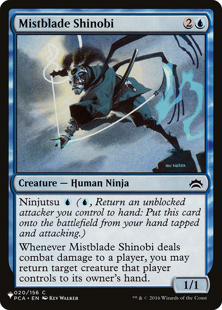 Mistblade Shinobi [The List] Magic: The Gathering