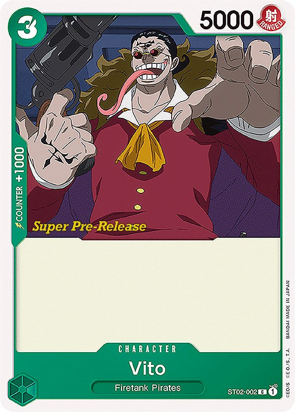 Vito [Super Pre-Release Starter Deck: Worst Generation] Bandai