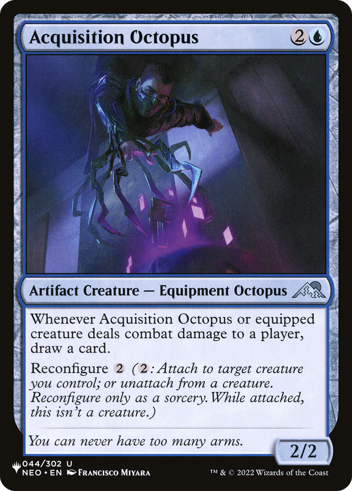 Acquisition Octopus [The List] Magic: The Gathering