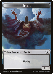 Phyrexian Myr // Spirit (14) Double-Sided Token [March of the Machine Tokens] Magic: The Gathering