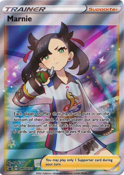 Marnie (SWSH121) [Sword & Shield: Black Star Promos] Pokémon