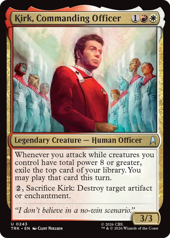 Kirk, Commanding Officer [Star Trek] Magic: The Gathering