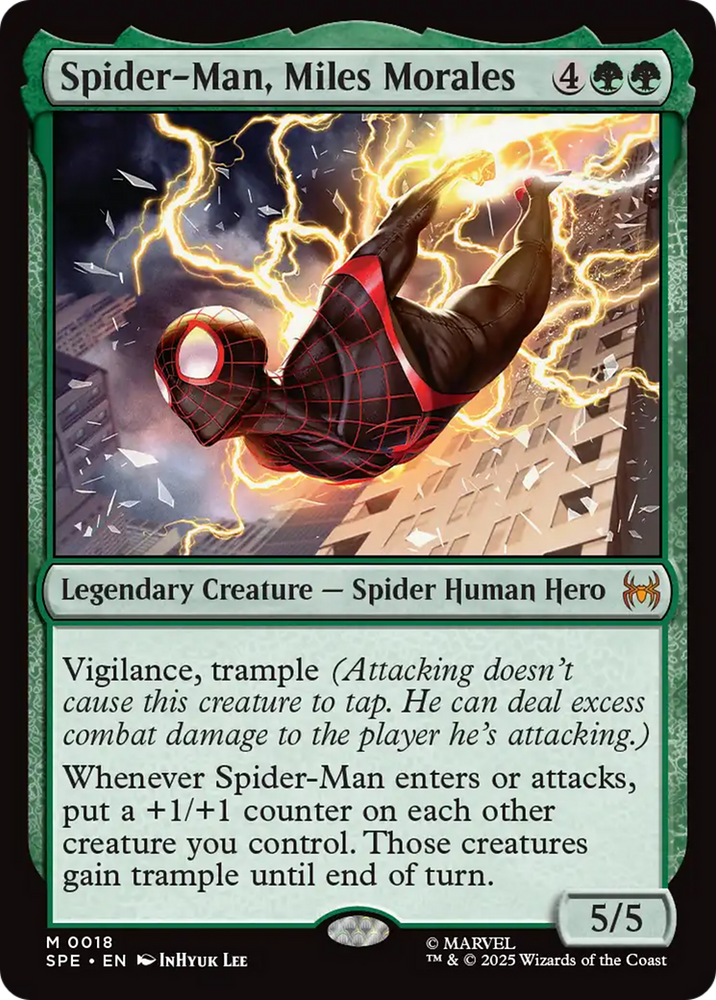 Spider-Man, Miles Morales [Marvel's Spider-Man: Eternal-Legal] Magic: The Gathering