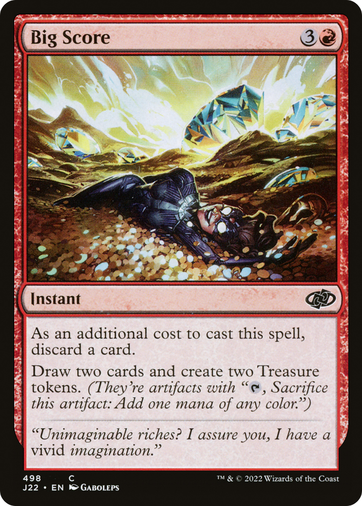 Big Score [Jumpstart 2022] Magic: The Gathering