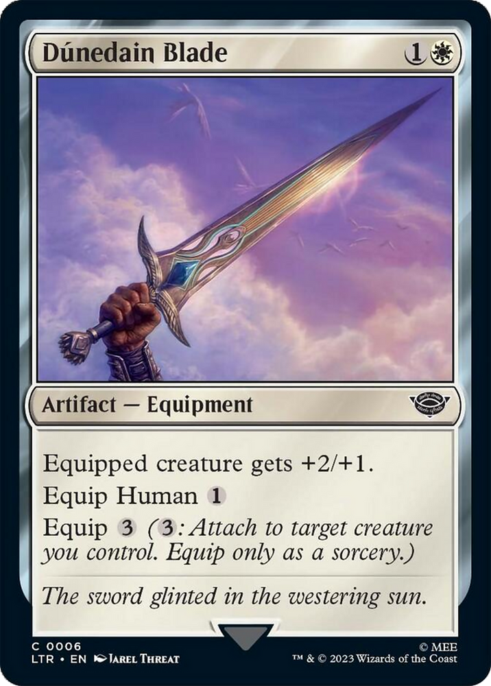 Dunedain Blade [The Lord of the Rings: Tales of Middle-Earth] Magic: The Gathering