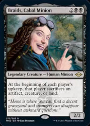 Braids, Cabal Minion [Modern Horizons 2] Magic: The Gathering