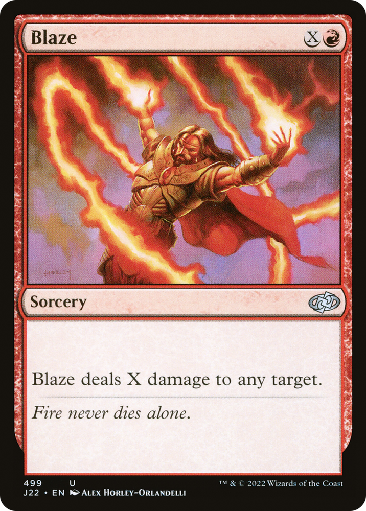 Blaze [Jumpstart 2022] Magic: The Gathering