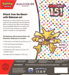 Scarlet & Violet: 151 - Alakazam ex Box Pokémon