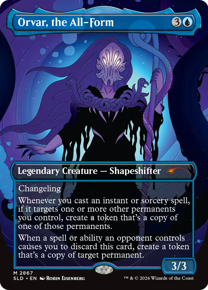Orvar, the All-Form (2867) [Secret Lair Drop Series] Magic: The Gathering