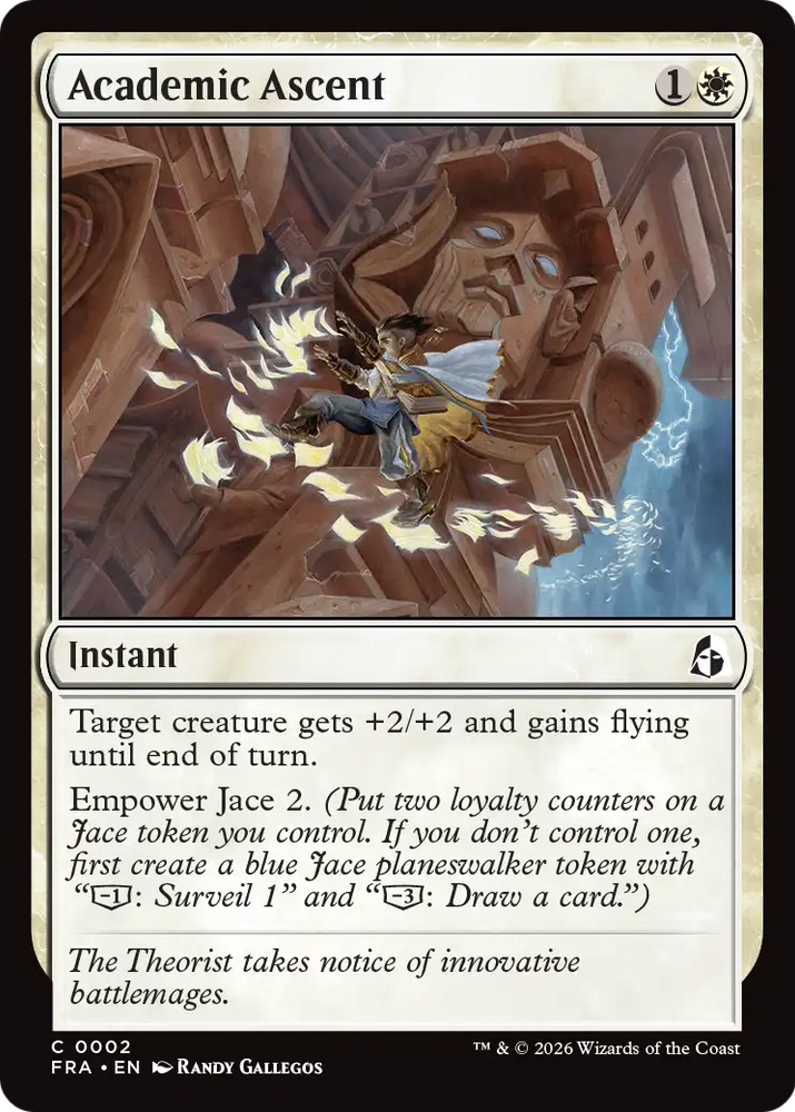 Academic Ascent [Reality Fracture] Magic: The Gathering