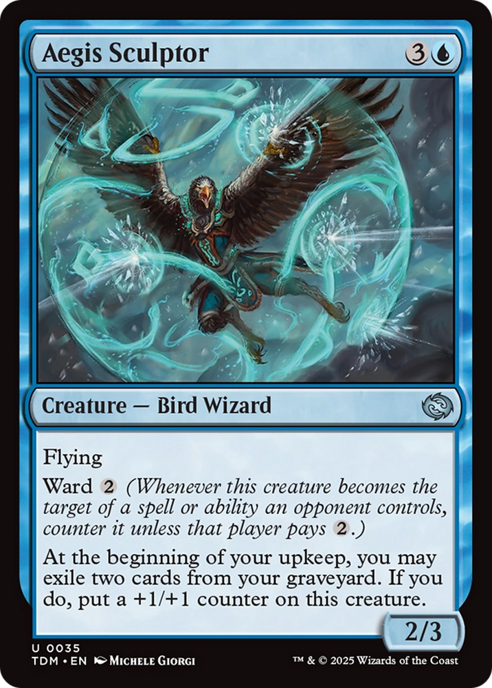 Aegis Sculptor [Tarkir: Dragonstorm] Magic: The Gathering