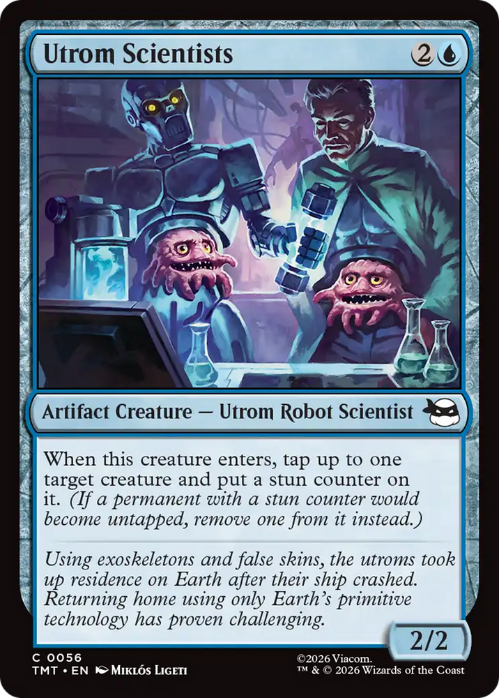 Utrom Scientists [Teenage Mutant Ninja Turtles] Magic: The Gathering