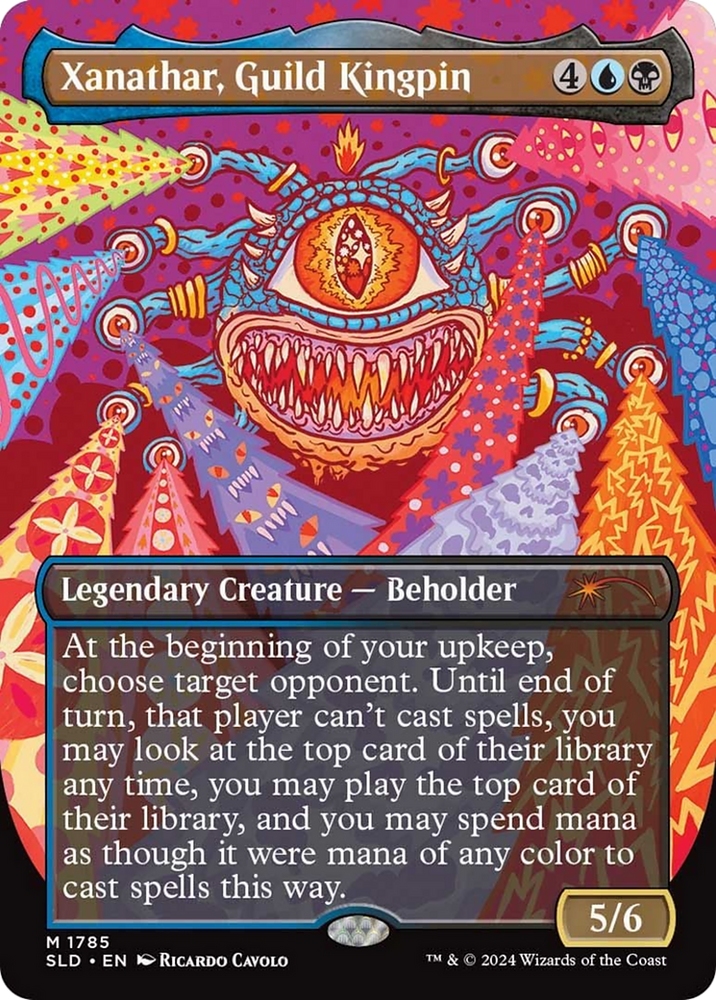 Xanathar, Guild Kingpin (Rainbow Foil) [Secret Lair Drop Series] Magic: The Gathering