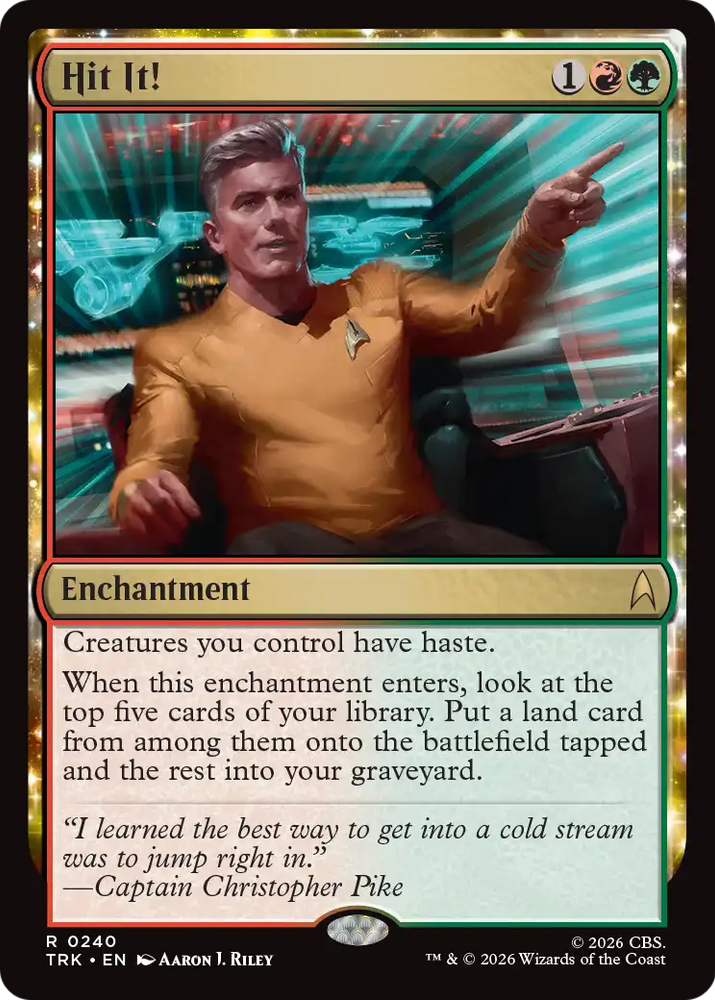 Hit It! [Star Trek] Magic: The Gathering