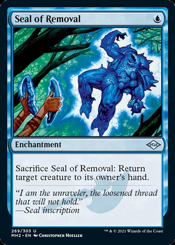 Seal of Removal [Modern Horizons 2] Magic: The Gathering