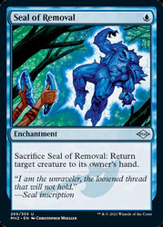 Seal of Removal (Foil Etched) [Modern Horizons 2] Magic: The Gathering