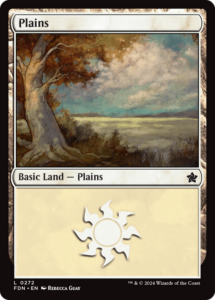 Plains (0272) [Foundations] Magic: The Gathering