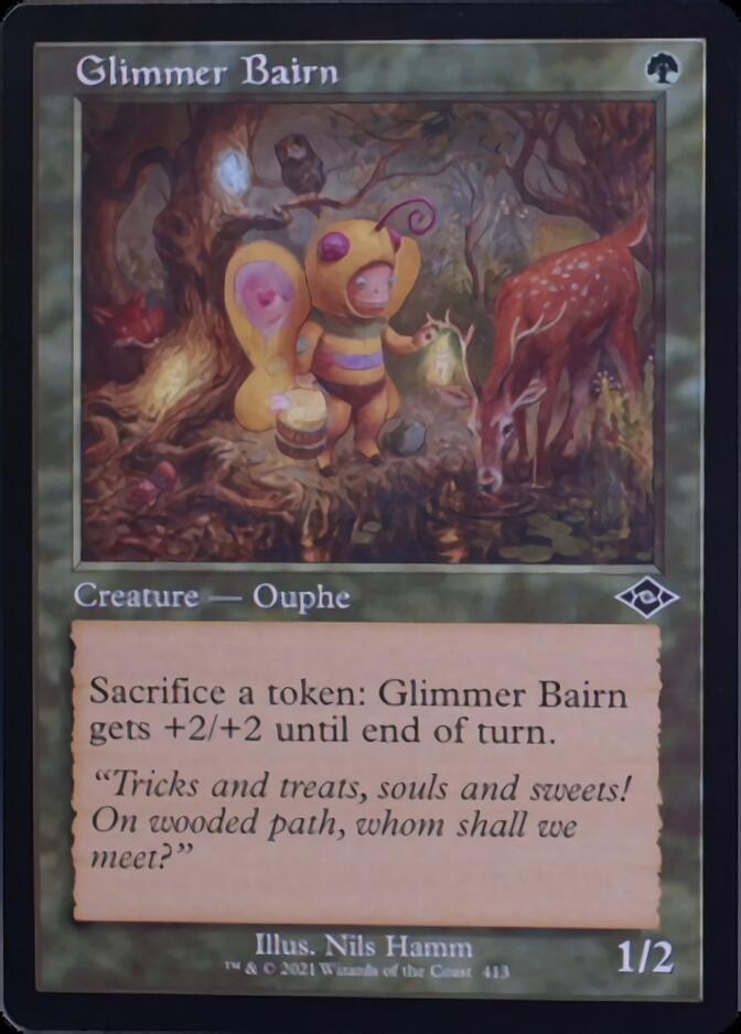 Glimmer Bairn (Retro Foil Etched) [Modern Horizons 2] Magic: The Gathering
