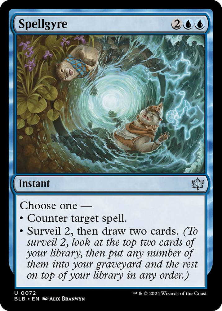 Spellgyre [Bloomburrow] Magic: The Gathering