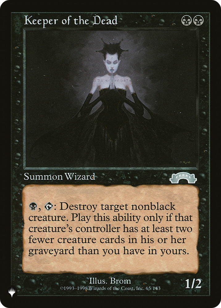 Keeper of the Dead [The List] Magic: The Gathering