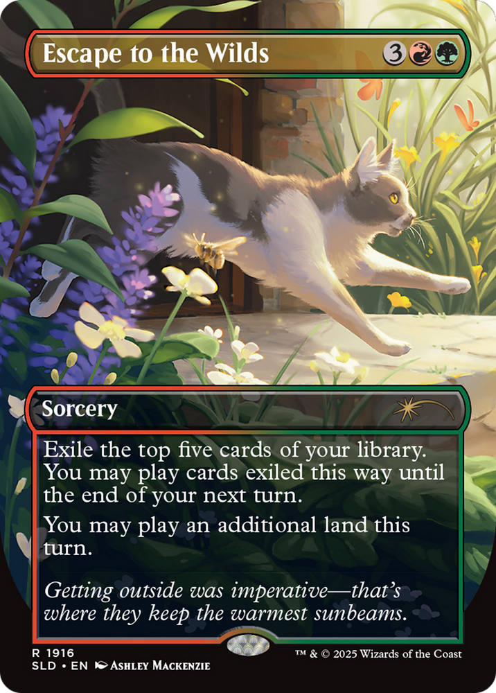 Escape to the Wilds (1916) (Rainbow Foil) [Secret Lair Drop Series] Magic: The Gathering