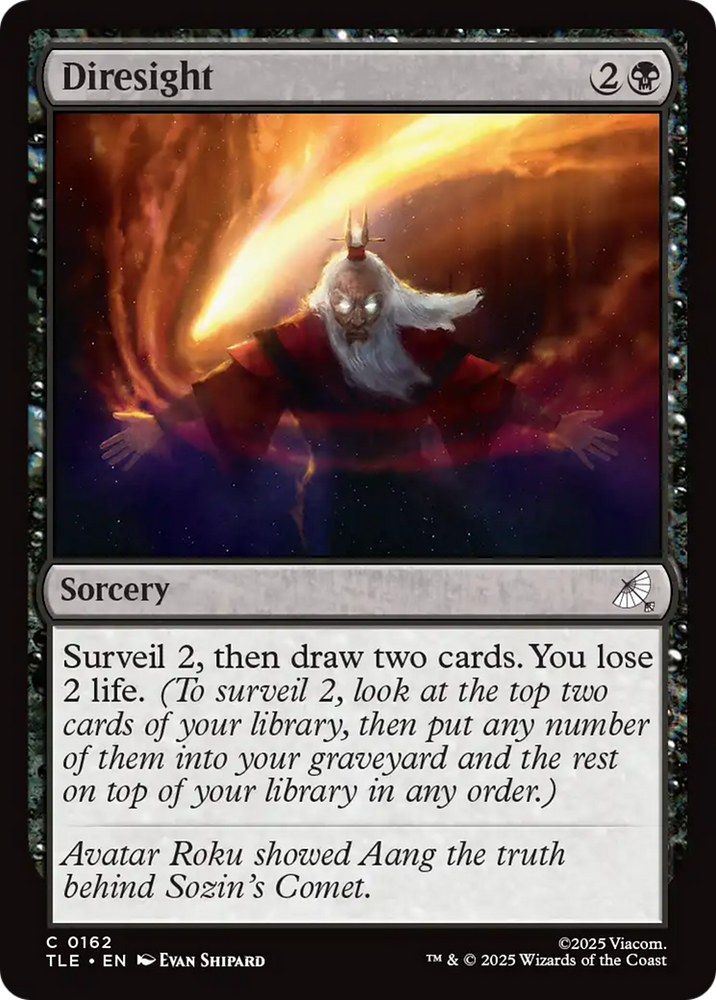 Diresight [Avatar: The Last Airbender: Eternal-Legal] Magic: The Gathering