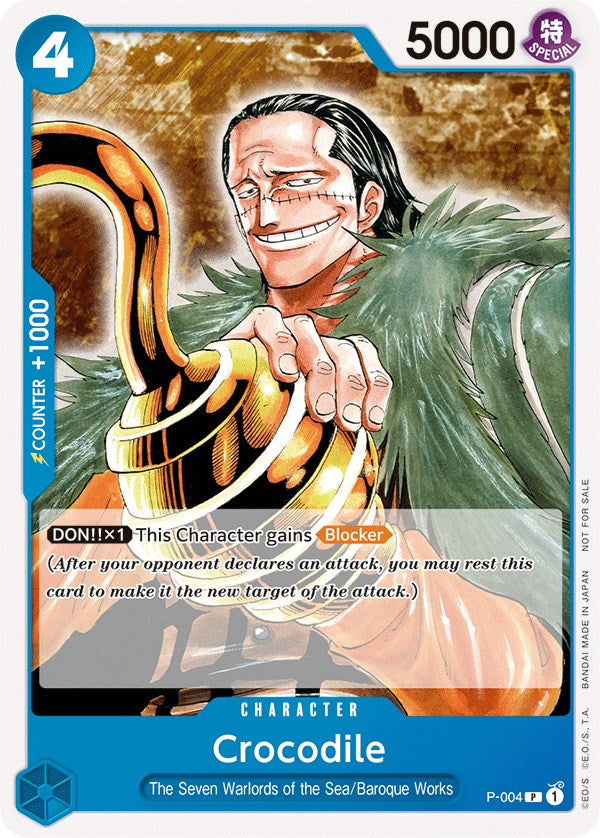 Crocodile (Promotion Pack 2022) [One Piece Promotion Cards] Bandai