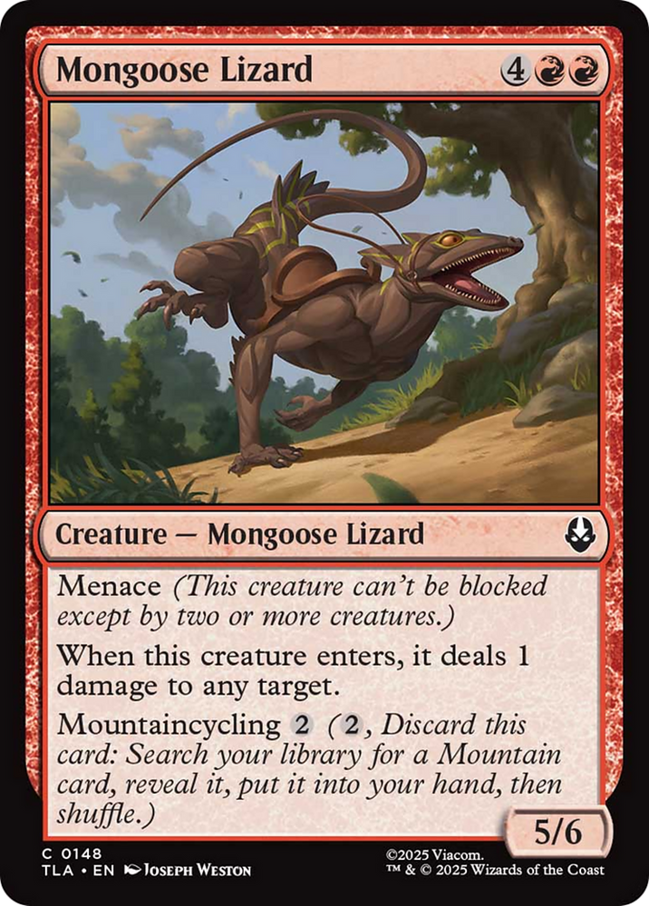 Mongoose Lizard [Avatar: The Last Airbender] Magic: The Gathering