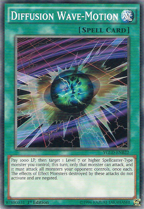 Diffusion Wave-Motion [YGLD-ENB22] Common Yu-Gi-Oh!