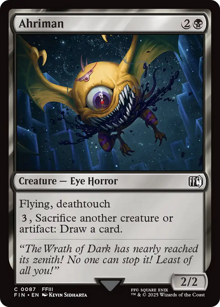 Ahriman [FINAL FANTASY] Magic: The Gathering