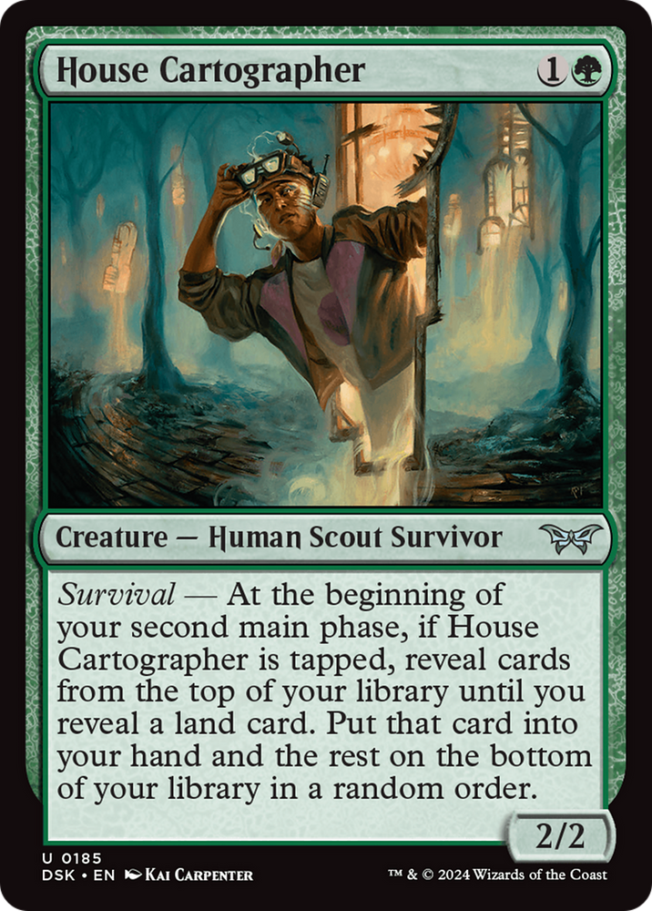 House Cartographer [Duskmourn: House of Horror] Magic: The Gathering