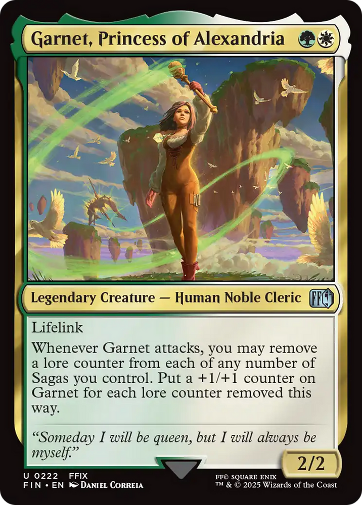 Garnet, Princess of Alexandria [FINAL FANTASY] Magic: The Gathering