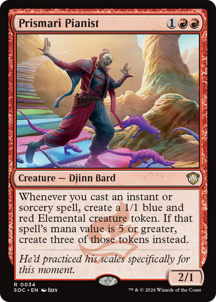 Prismari Pianist [Secrets of Strixhaven Commander] Magic: The Gathering