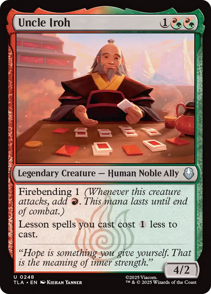 Uncle Iroh [Avatar: The Last Airbender] Magic: The Gathering