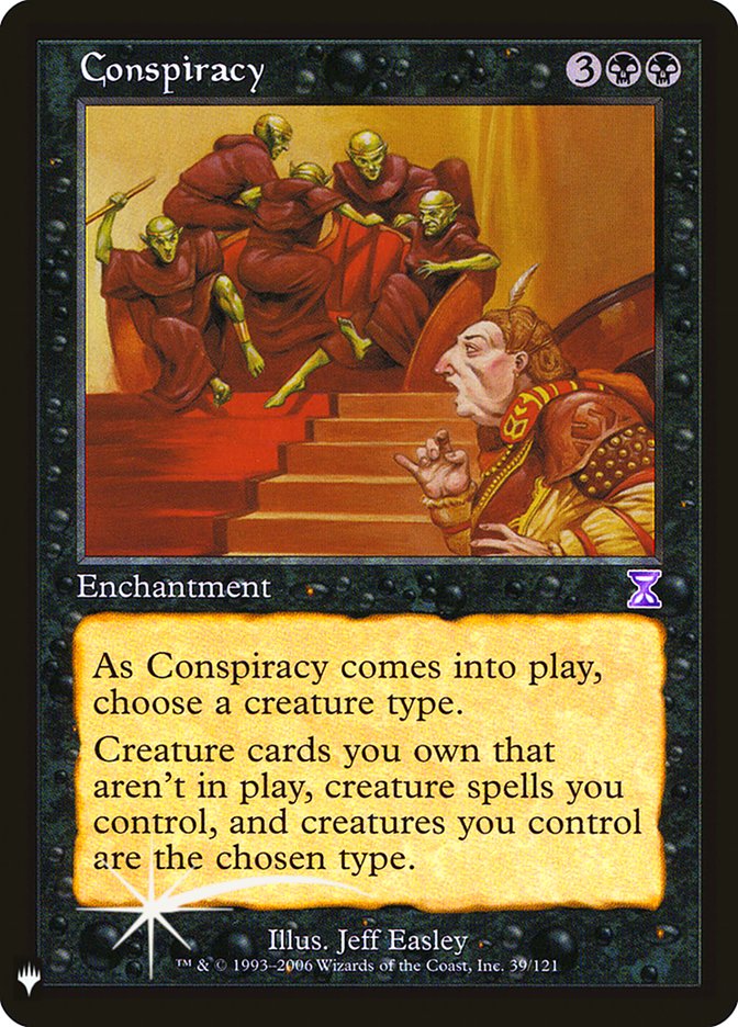 Conspiracy [Mystery Booster] Magic: The Gathering