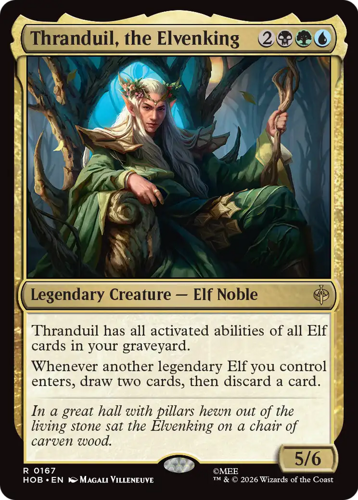Thranduil, the Elvenking [The Hobbit] Magic: The Gathering