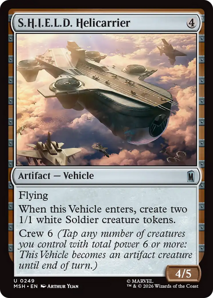S.H.I.E.L.D. Helicarrier [Marvel Super Heroes] Magic: The Gathering
