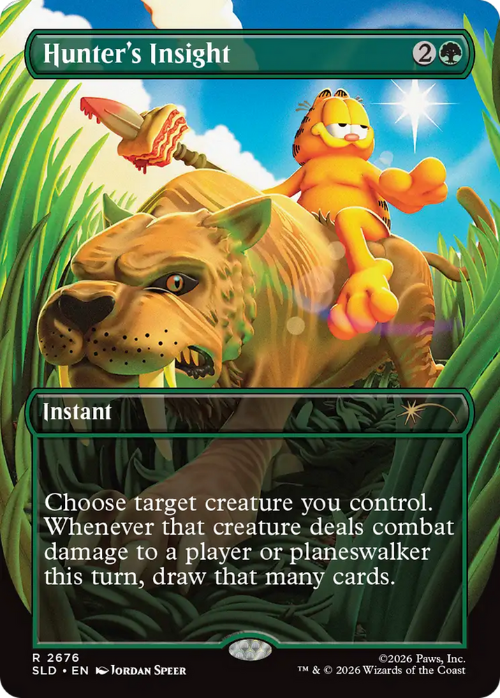 Hunter's Insight [Secret Lair Drop Series] Magic: The Gathering