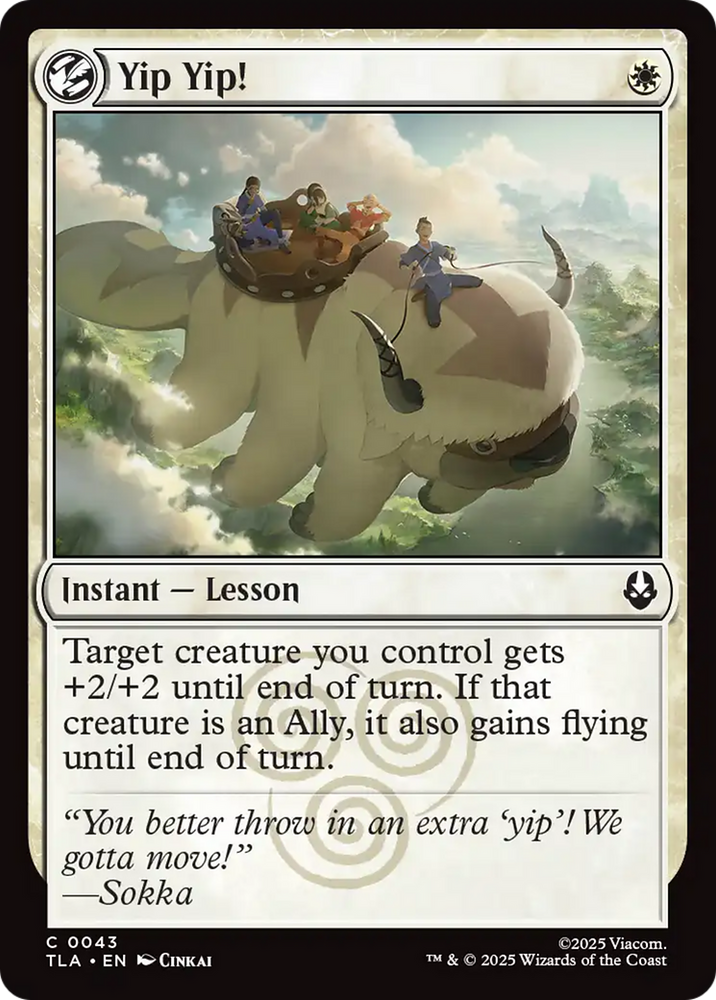 Yip Yip! [Avatar: The Last Airbender] Magic: The Gathering