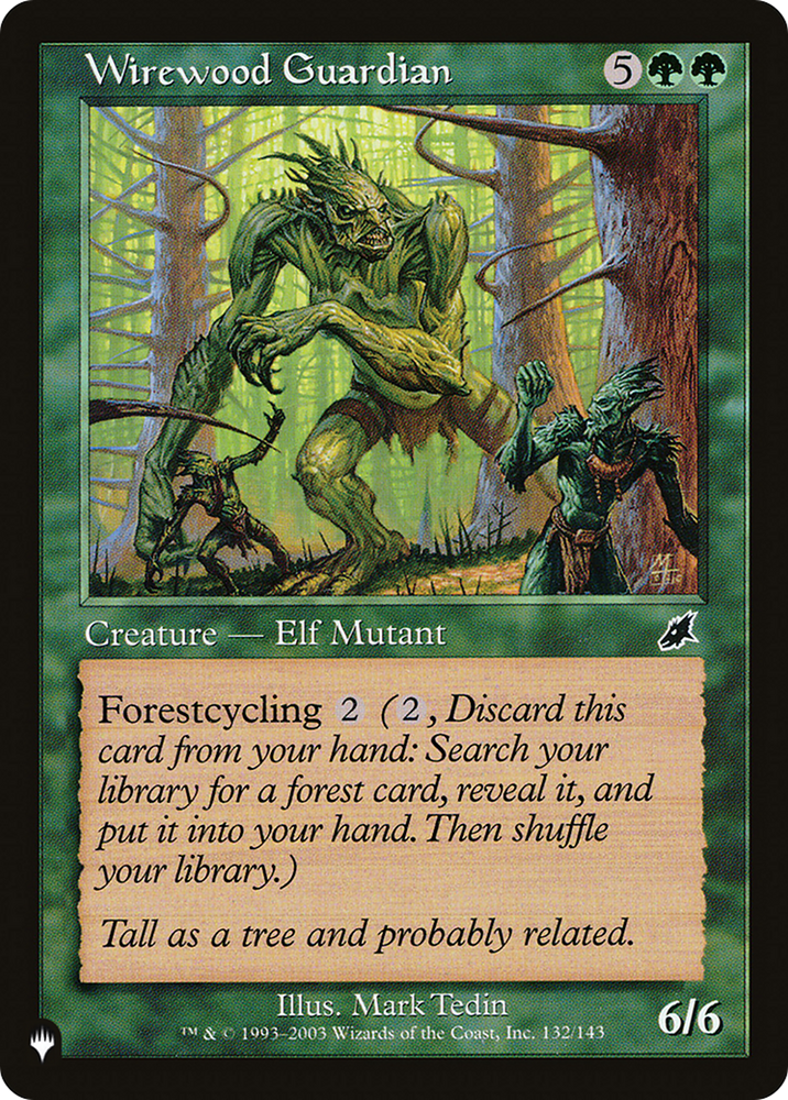 Wirewood Guardian [The List] Magic: The Gathering