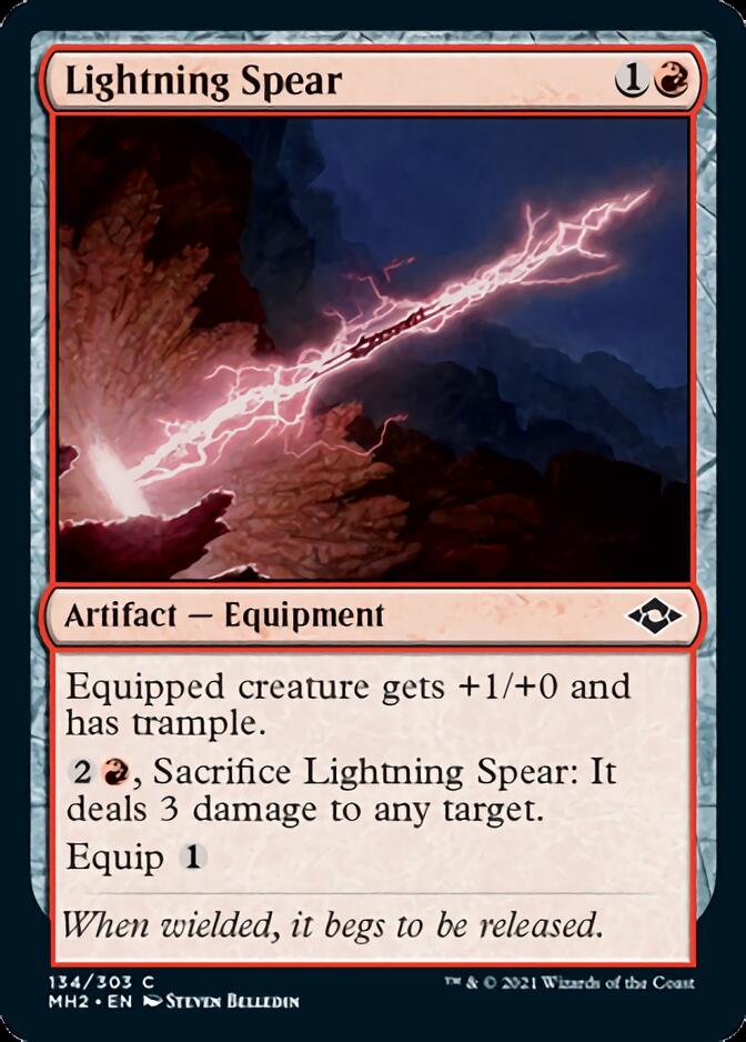 Lightning Spear [Modern Horizons 2] Magic: The Gathering